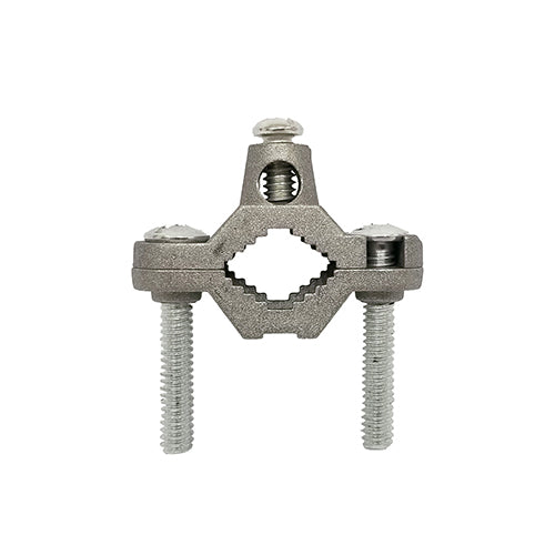 2 PIECE GROUND ROD CLAMP