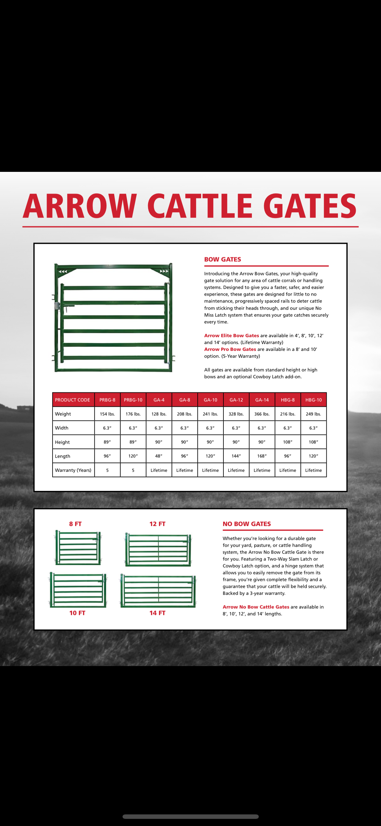 Elite Series Bow Gates