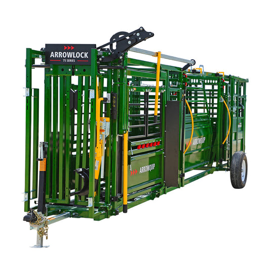 75 Series Portable Chute, 8' Alley & Tub