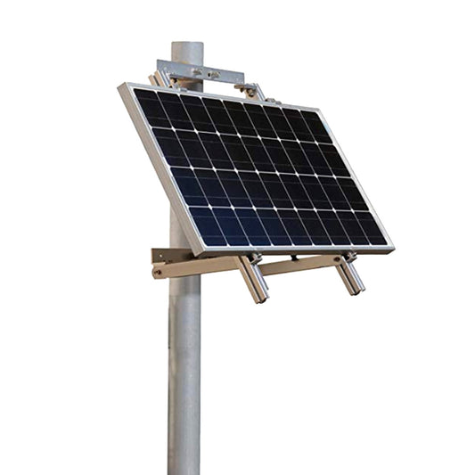 SOLAR Kit - 100 AH battery , 100 watt solar kit , with mounting bracket, cables and