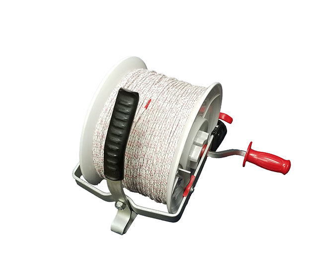 TARAGATE 3:1 GEARED REEL WITH RED MM POLYBRAID